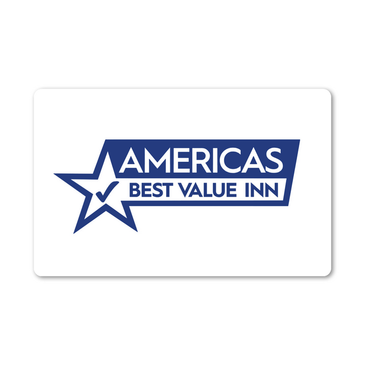 Americas Best Value Inn RFID Key Cards Box of 200