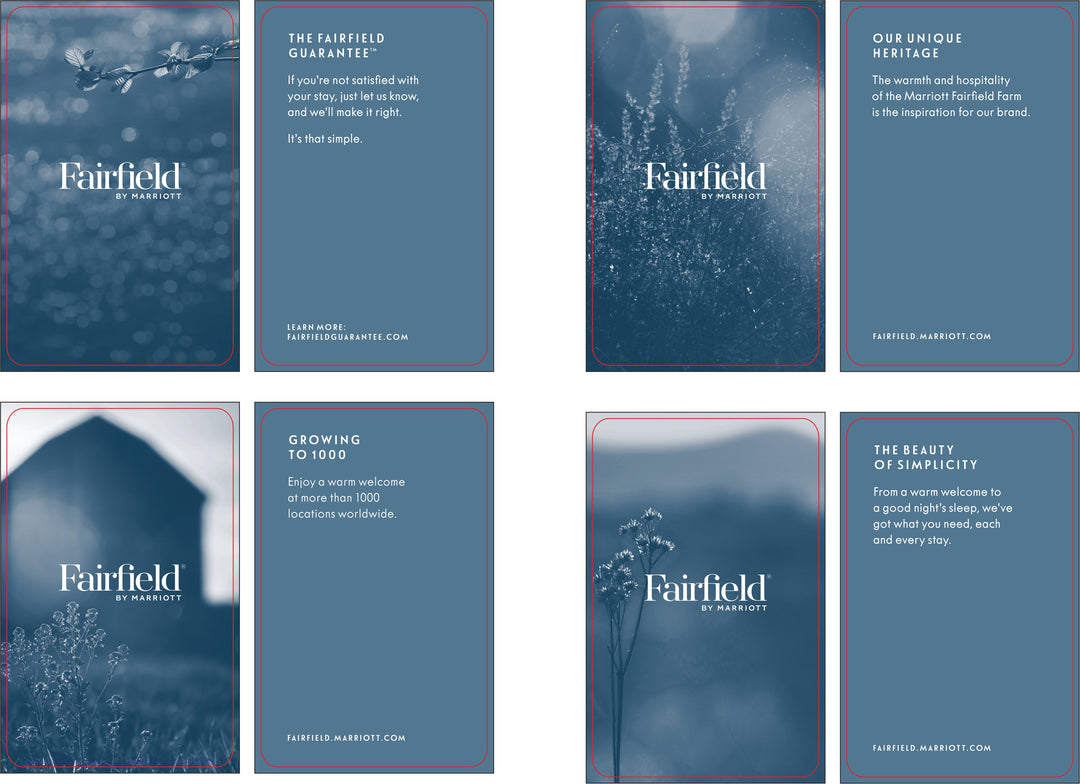 Fairfield Inn by Marriott RFID Key Cards Box of 200