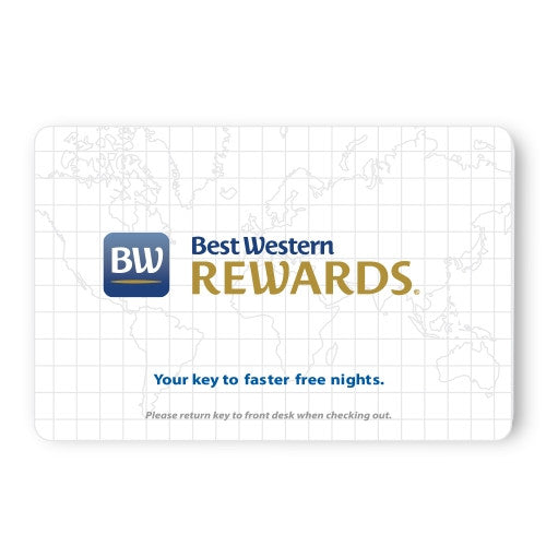 Best Western Rewards RFID Key Cards Box of 200