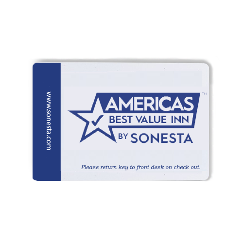 Americas Best Value Inn by Sonesta RFID Key Cards Box of 200