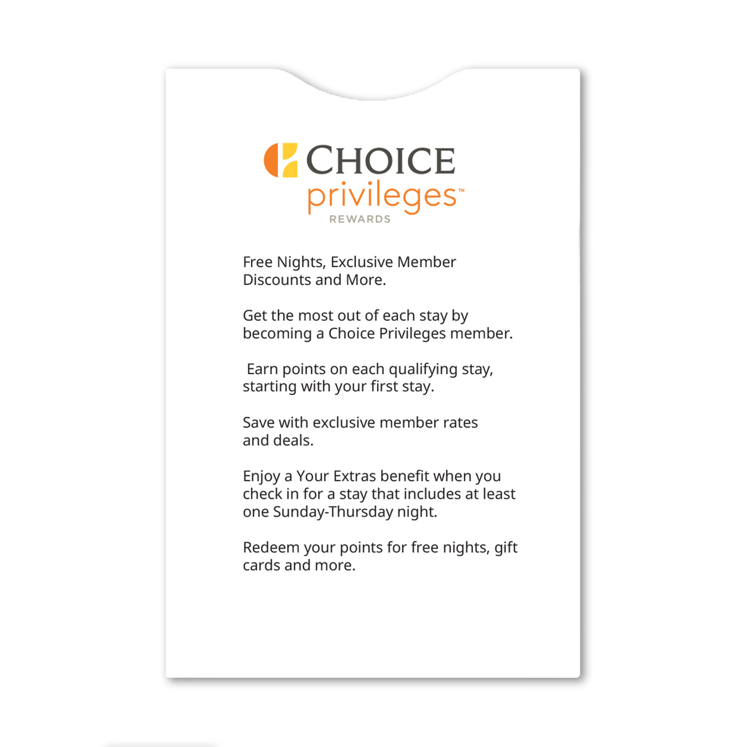 Choice Privileges Key Card Envelopes Box of 1,000