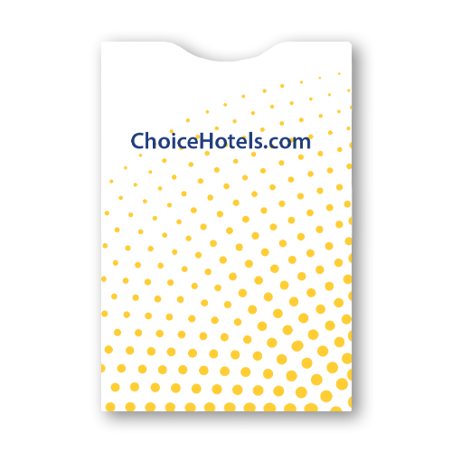 Comfort Inn and Comfort Suites Key Card Envelopes Box of 1,000