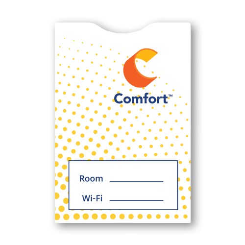 Comfort Inn and Comfort Suites Key Card Envelopes Box of 1,000