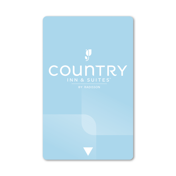 Country Inn & Suites Mag Stripe Key Cards Box of 200