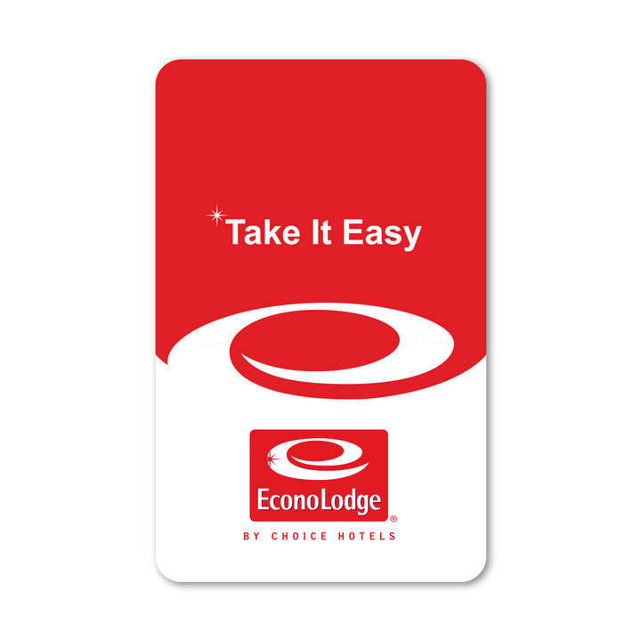 Econo Lodge RFID Key Cards Box of 200