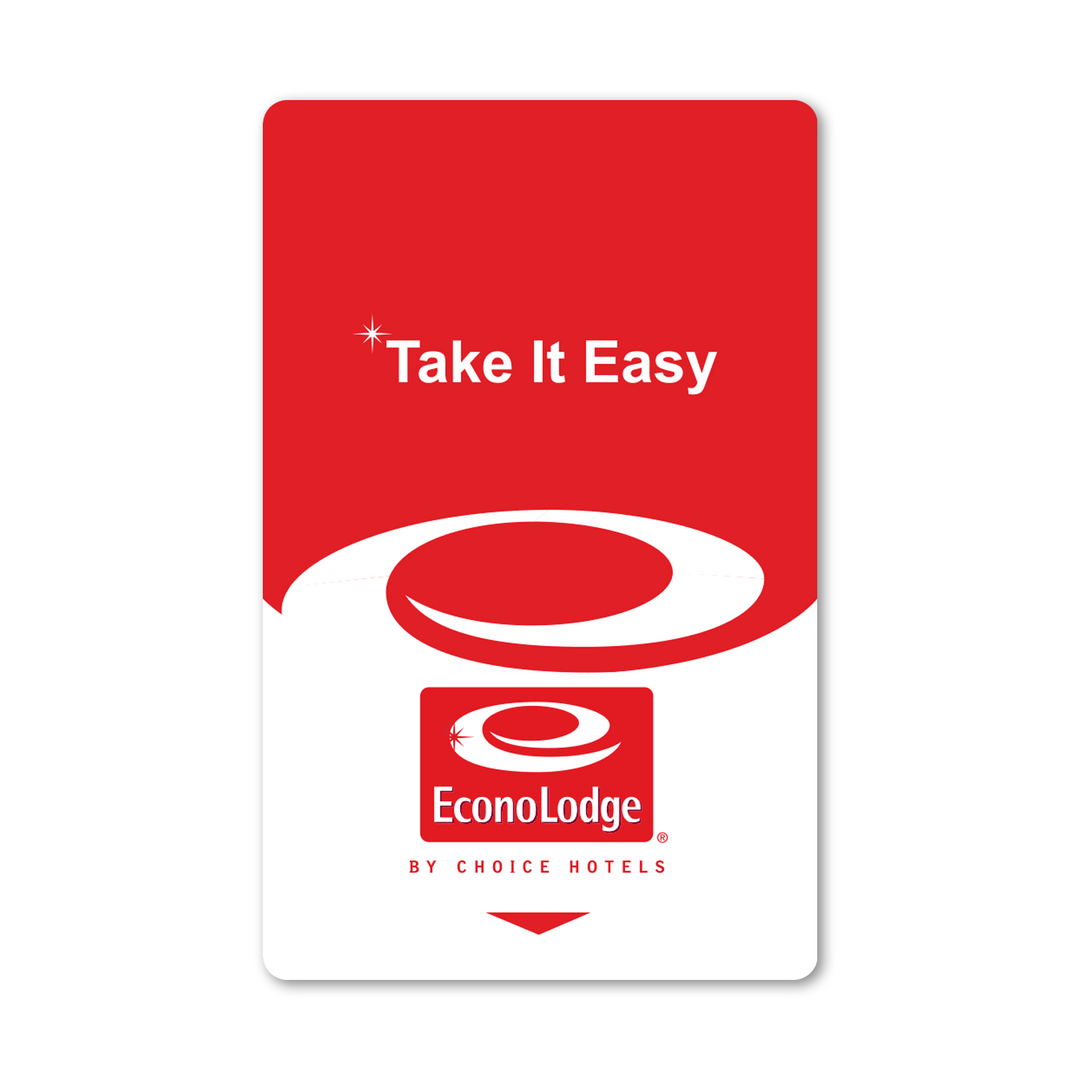 Econo Lodge Magnetic Stripe Key Cards Box of 500