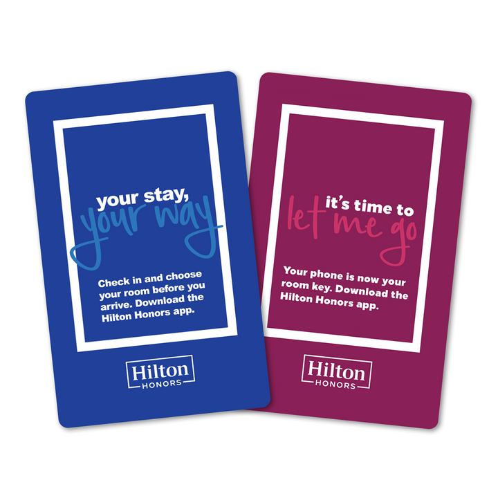 Hilton Honors Magnetic Stripe Key Cards Box of 200