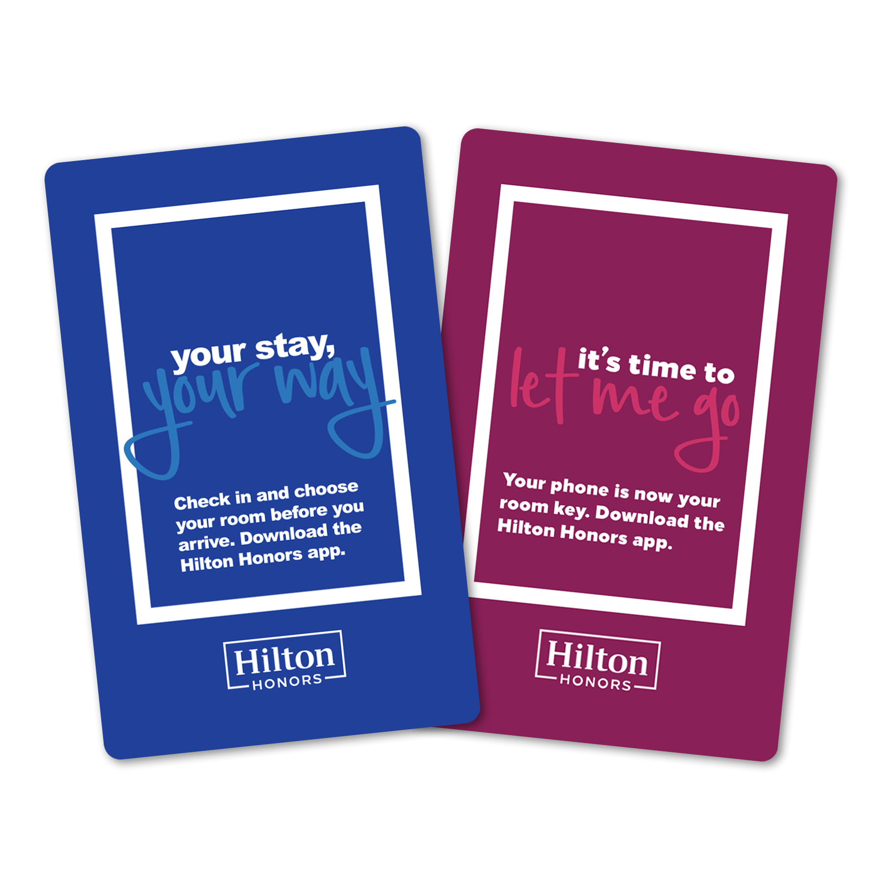 Hilton Digital Key Card
