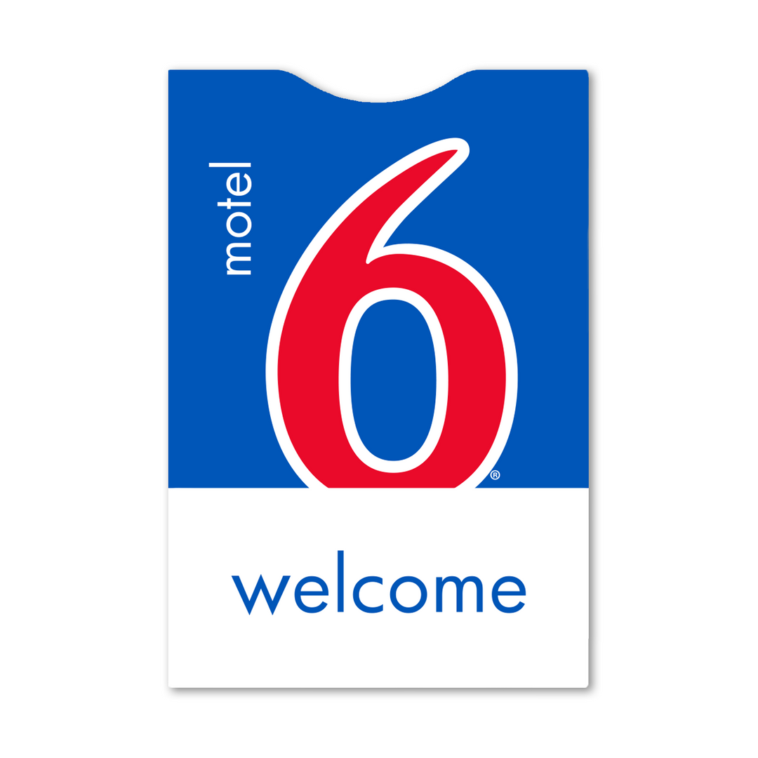 Motel 6 Key Card Envelopes Box of 1,000