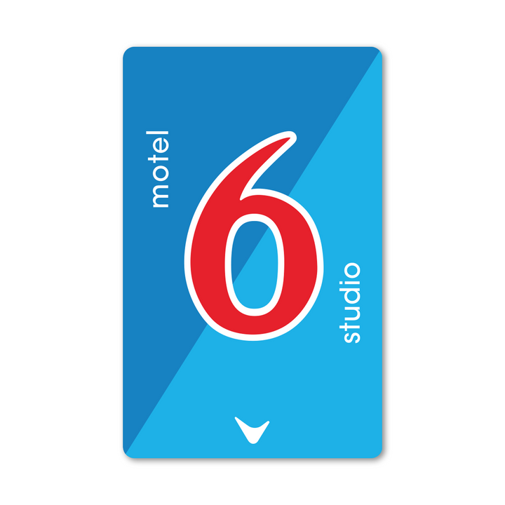 Motel 6 Studio 6 Combo Card Magnetic Stripe Key Cards Box of 500