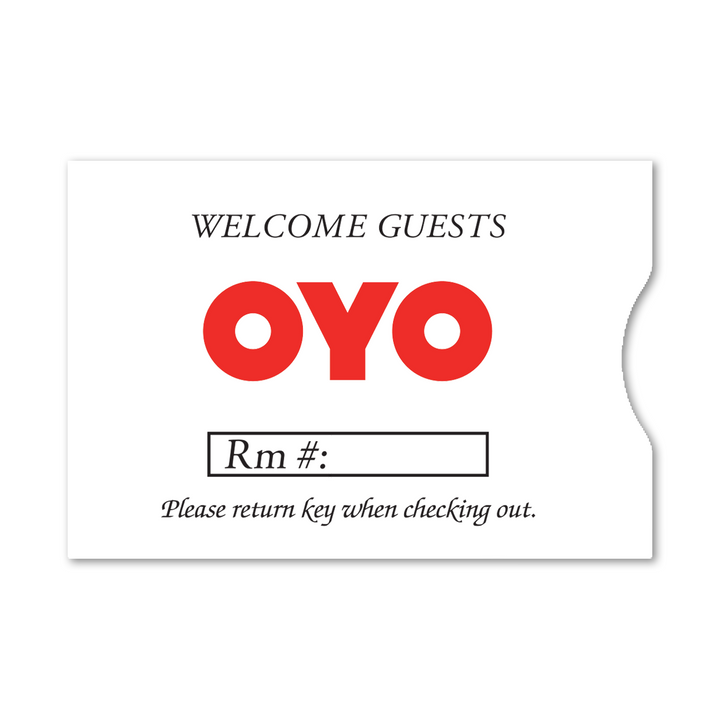 OYO Hotel Key Card Envelopes Box of 1,000