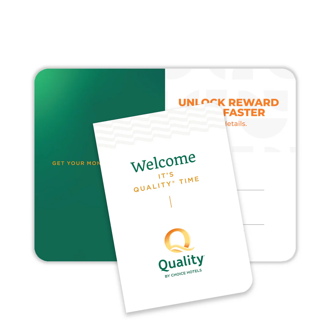 Quality Inn & Quality Suites Key Folders Box of 500