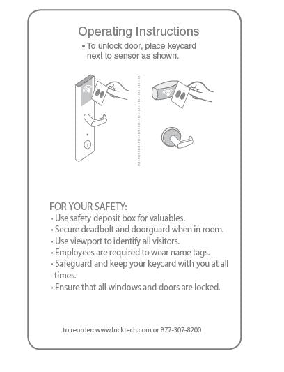 Fairbridge Inn & Suites RFID Key Cards Box of 200