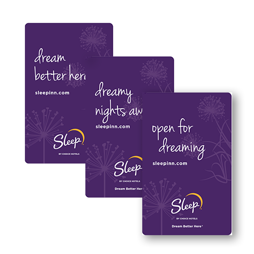 Sleep Inn RFID Key Cards Box of 200