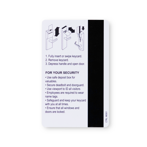 Americas Best Value Inn Magnetic Stripe Key Cards Box of 500