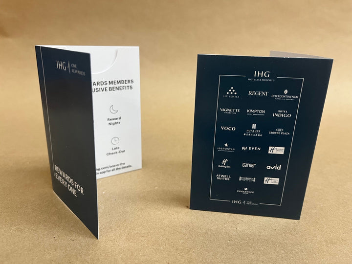 IHG ONE Rewards Key Wallet/Folders Box of 250