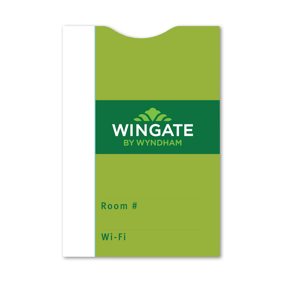 Wingate by Wyndham Keycard Envelopes Box of 1,000