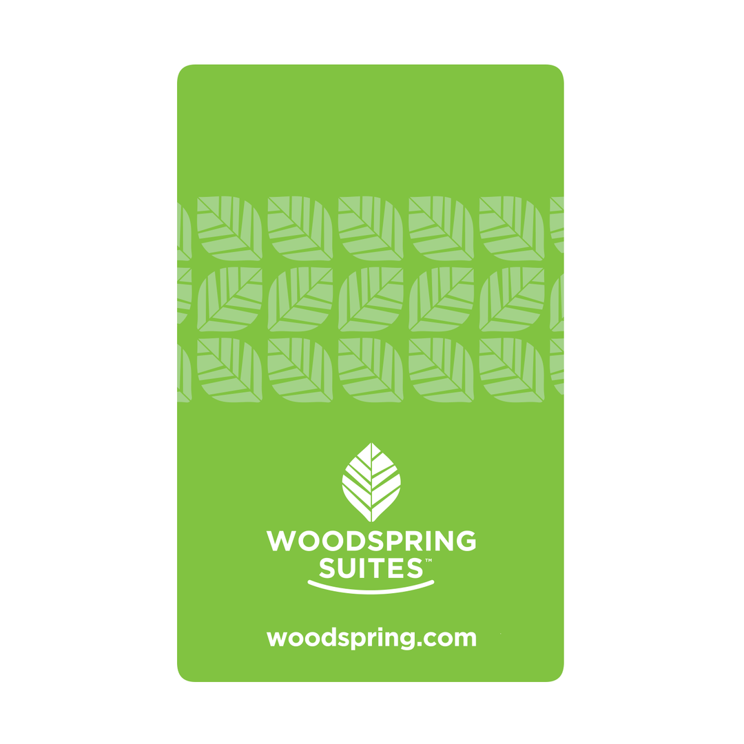 Woodspring Suites RFID Key Cards Box of 200