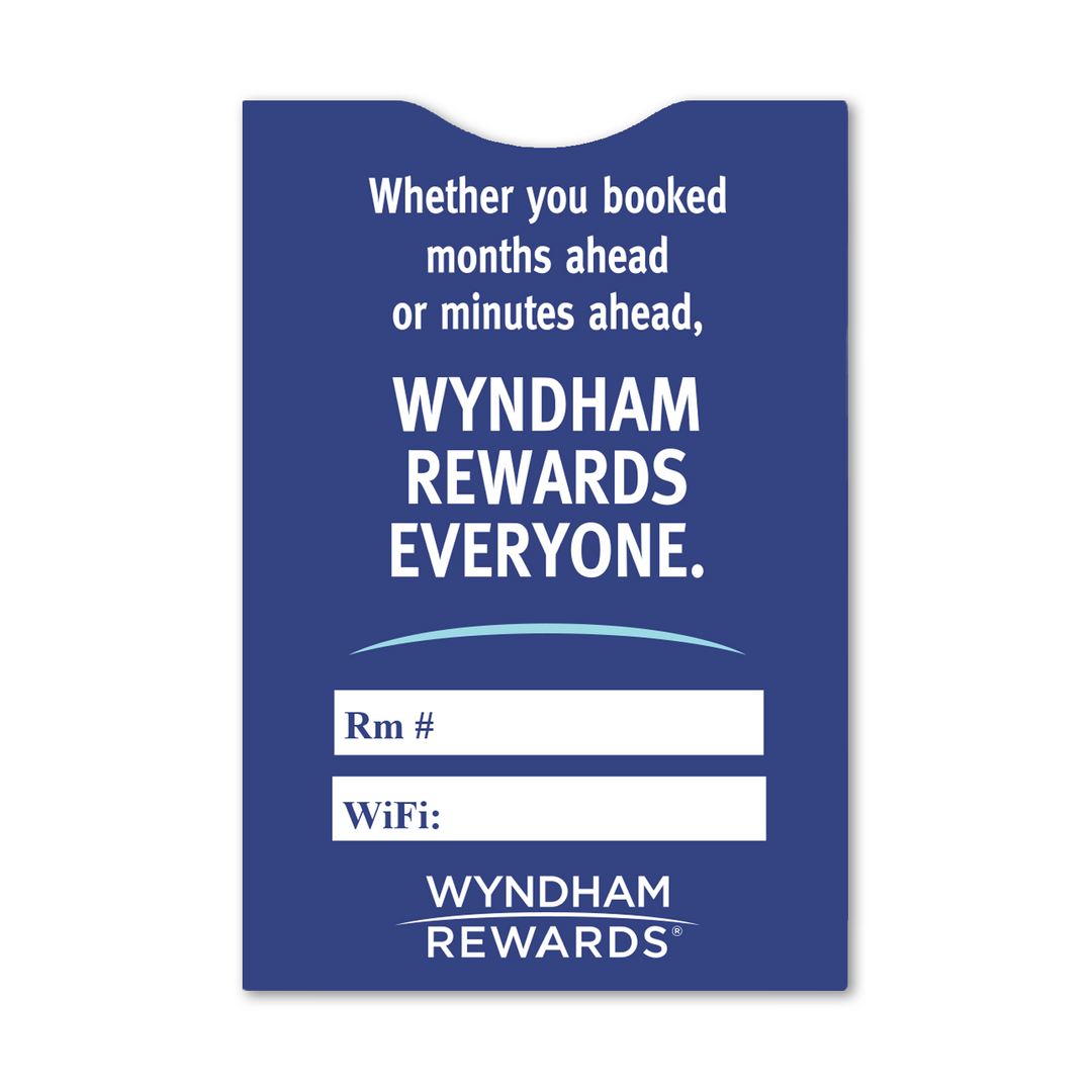 Wyndham Rewards (2024 Design) Keycard Envelopes Box of 1,000