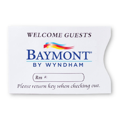 Baymont By Wyndham Key Card Envelope