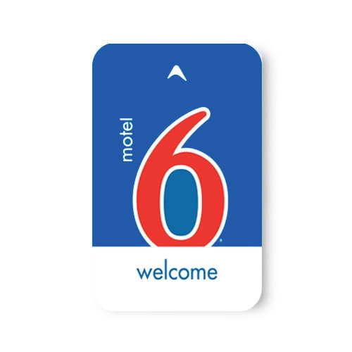 Motel 6 Magnetic Stripe Key Cards Box of 500